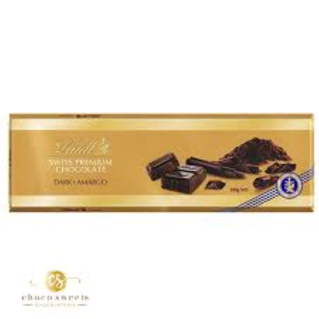 LINDT SWISS PREMIUM DARK AMARGO 300G